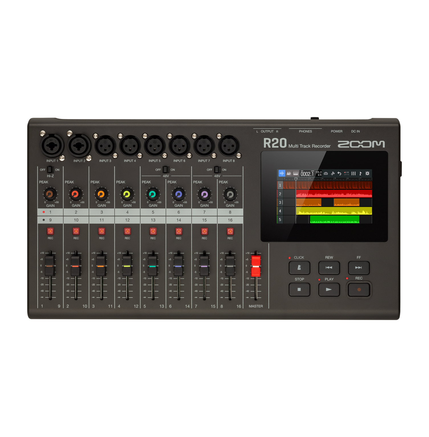 配信機器・PA機器・レコーディング機器 ZOOM R20 Multi Track Recorder R20_listImage_1.original.png