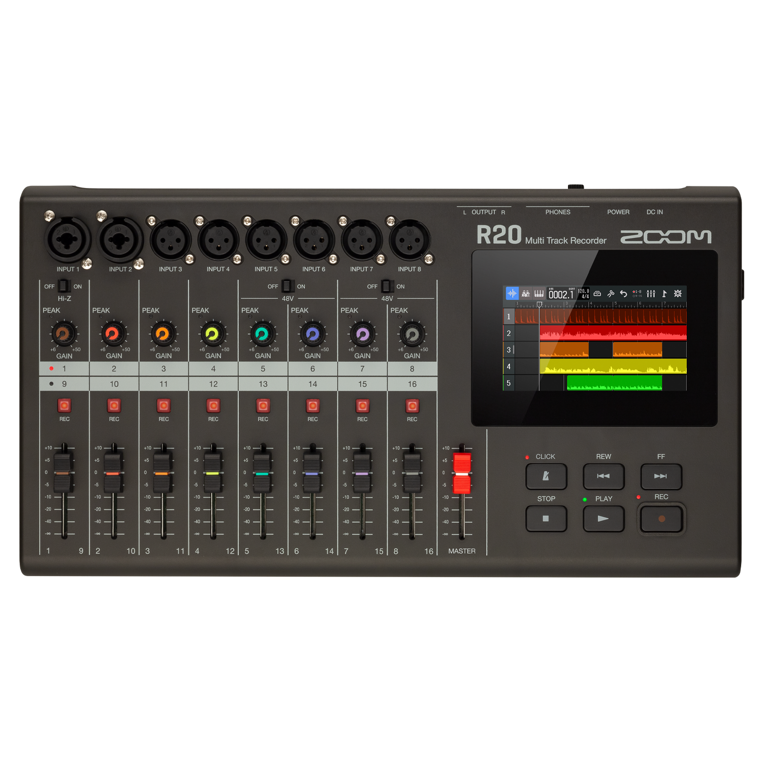 ZOOM R16 マルチトラック・レコーダー 取扱説明書、SDカード付き ZOOM R16 マルチトラック・レコーダー 取扱説明書、SDカード付き