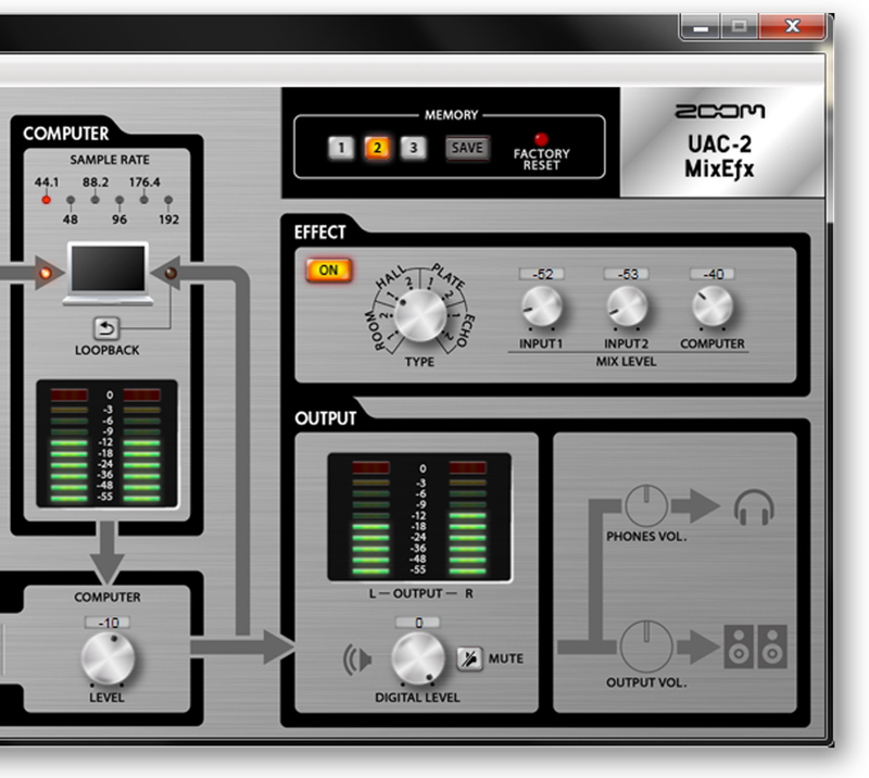 UAC-2のmixfx画像