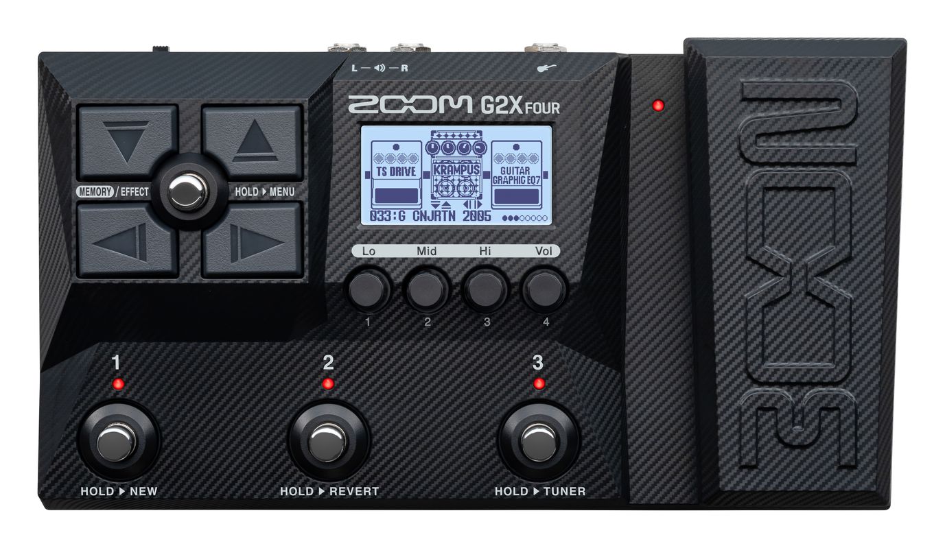 G2FOUR & G2X FOUR Effects & Amp Emulator | ZOOM