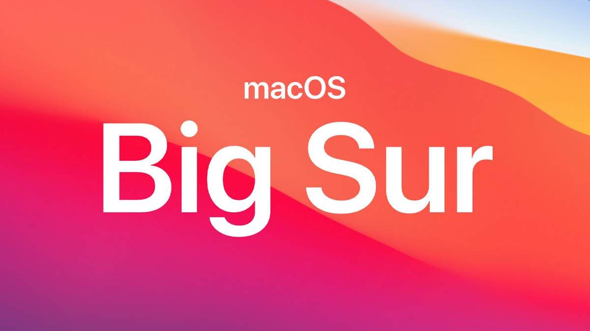 macOS Big Sur