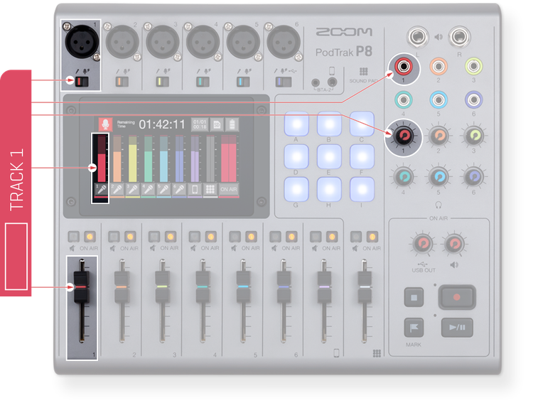 PodTrak P8 | ZOOM