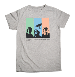 Zoom Creators Panel t-shirt