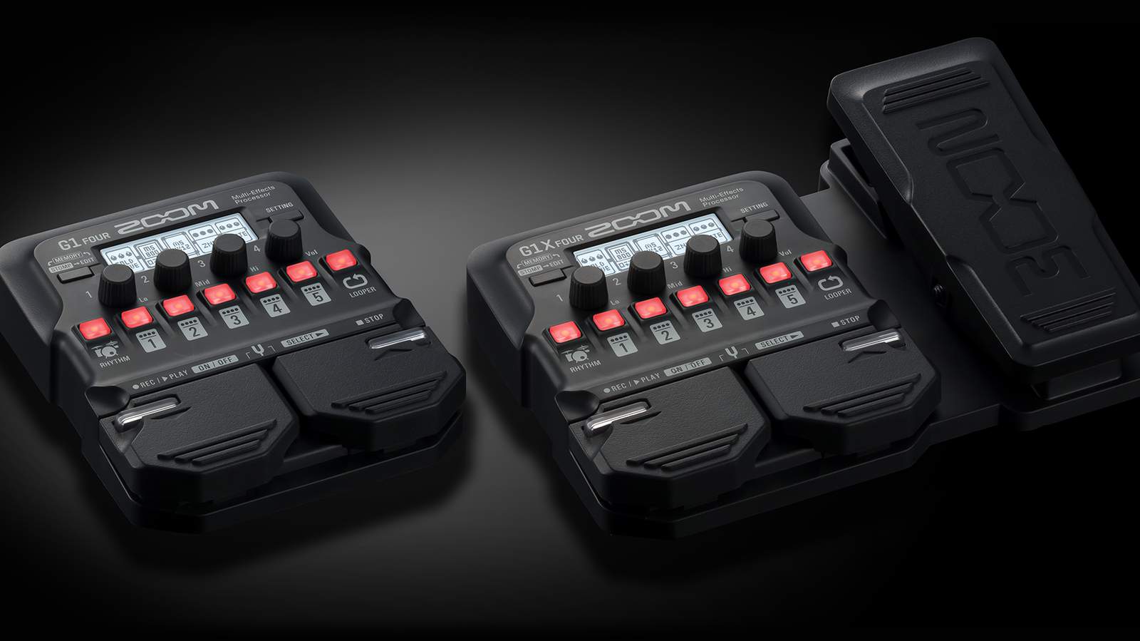 G1 Four pedals