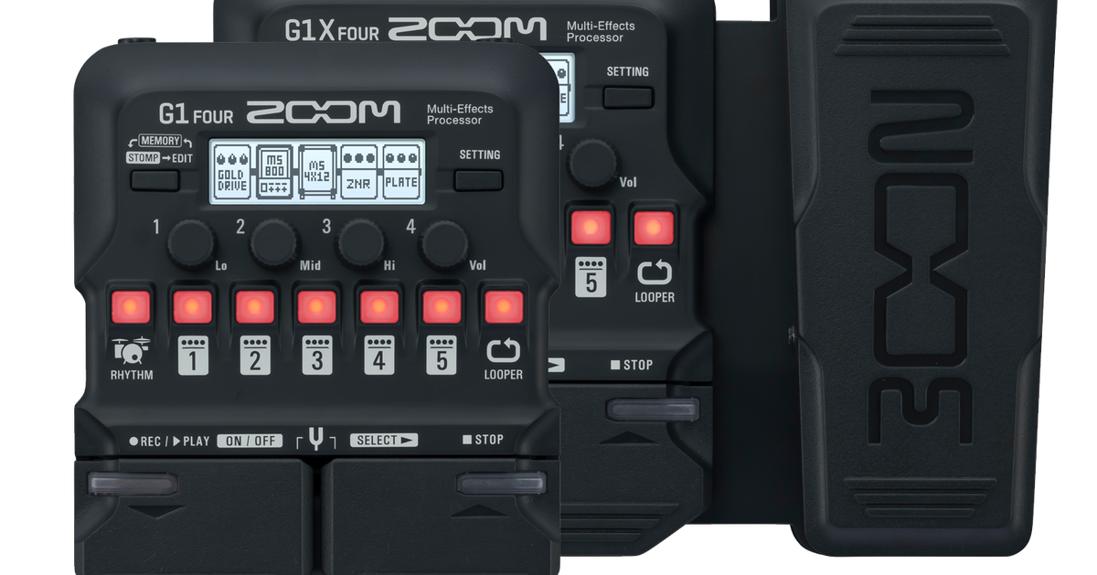 【美品】ZOOM G1X FOUR マルチエフェクター G1fourpedalsmain.png.