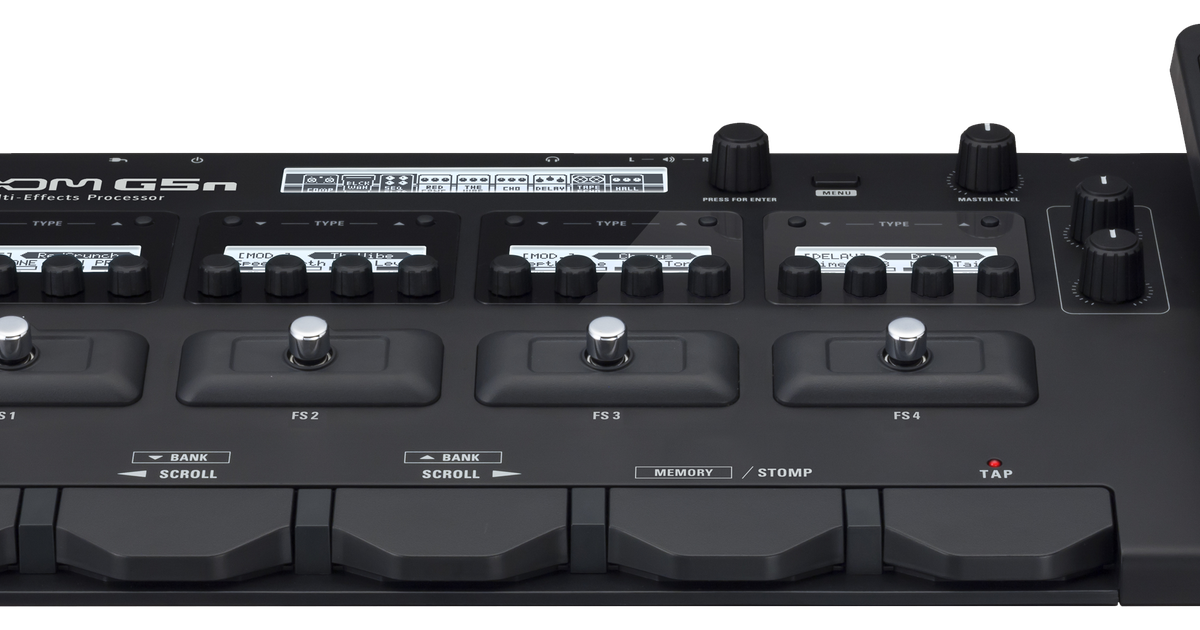 ギター zoom G5n Amazon.com: Zoom G5n Guitar Multi-Effects Processor with