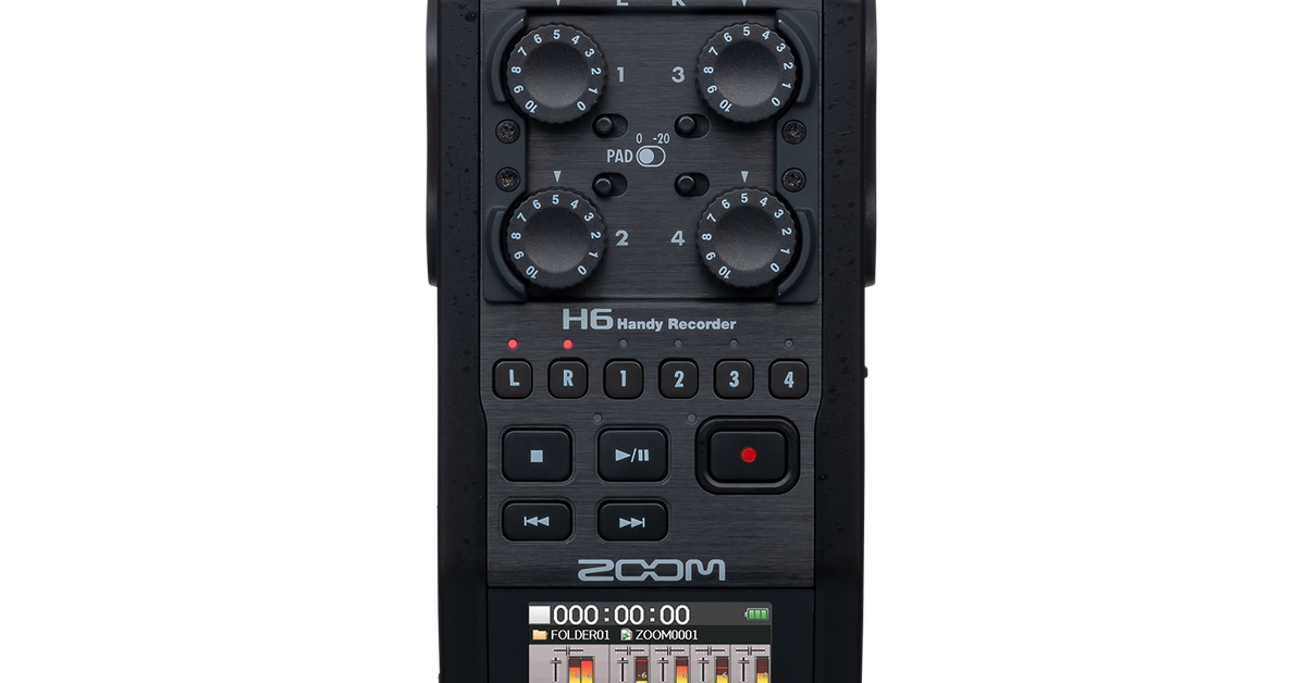 Zoom H6 Handy Recorder セット 1371120447_967366__33679__0396