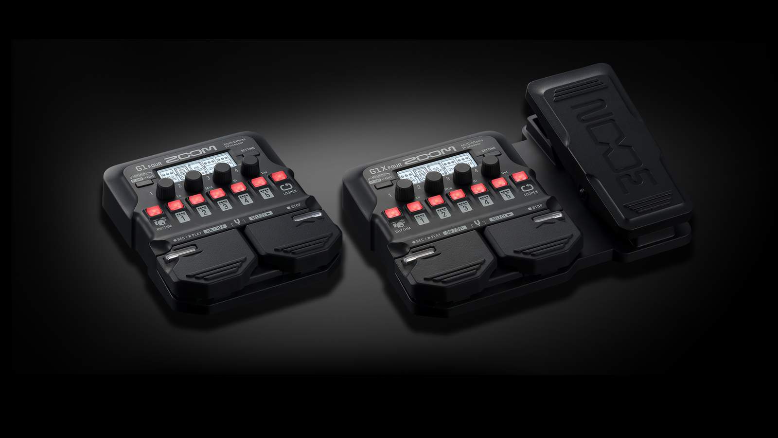 G1 Four pedals