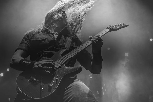 Kiko Loureiro with guitar