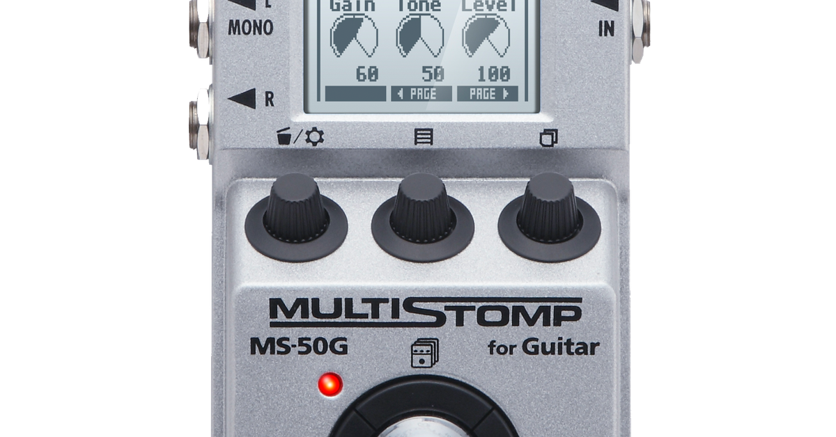 MS-50G MultiStomp Guitar Pedal | ZOOM