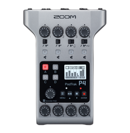 The PodTrak P4 podcast recorder