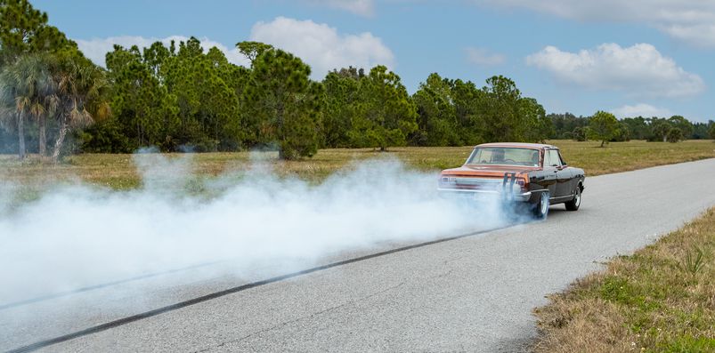 Car being recorded with a 32-Bit Float recorder