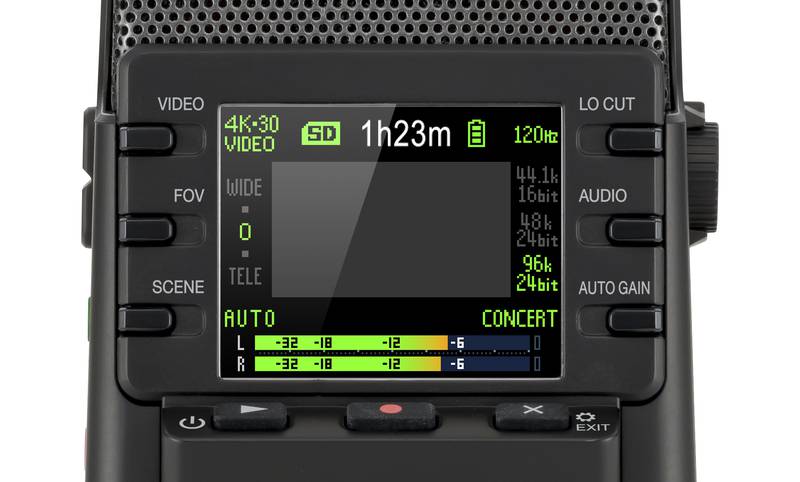 ZOOM Q2n-4k 電池駆動のみ ZOOM Q2n-4K Handy Video Recorder ＆ バッテリーケース 電池