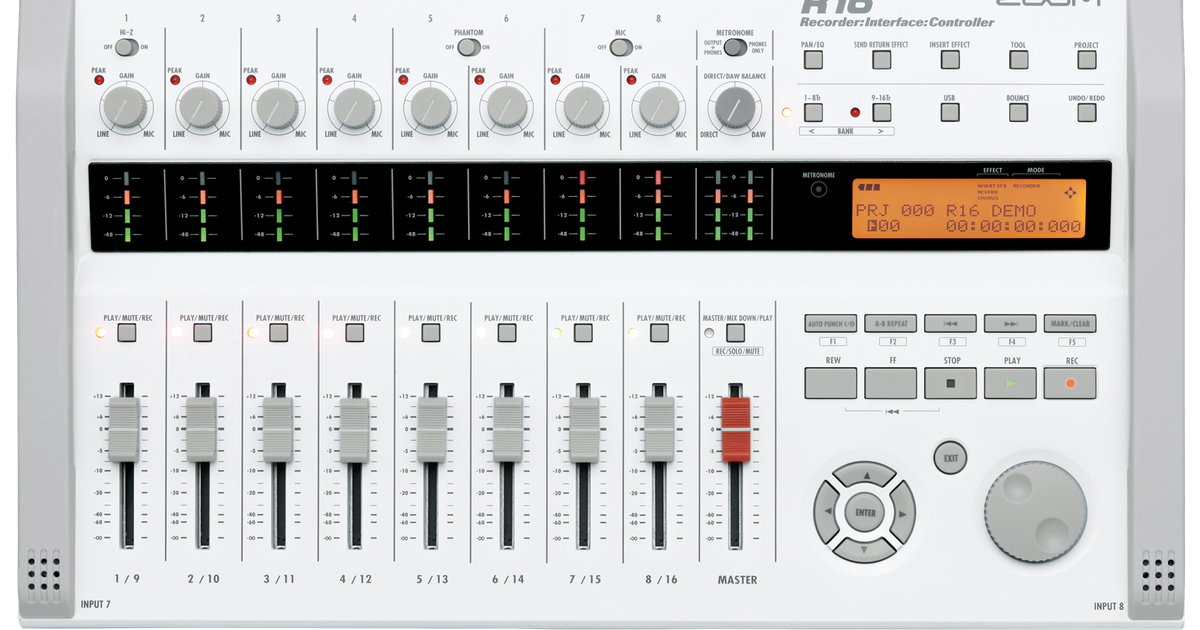 ZOOM R16 マルチトラックレコーダー　MTR 【ジャンク】 Yahoo!オークション -「zoom r16」の落札相場・落札価格