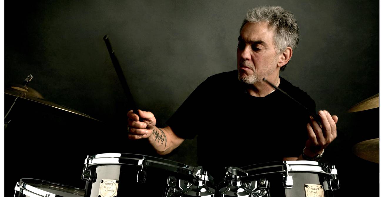 Steve Gadd on the drums