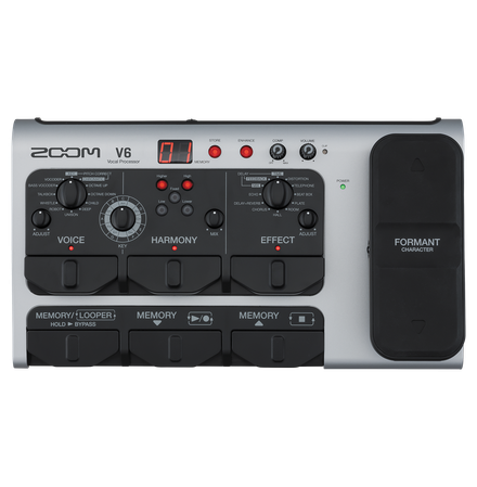 Zoom V6-SP blockout