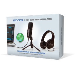 ZUM-2 USB Podcast Mic Pack